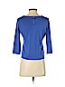 Talbots Blue 3/4 Sleeve Top Size S (petite) - photo 2