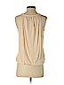 Club Monaco 100% Cotton Tan Sleeveless Top Size S - photo 2