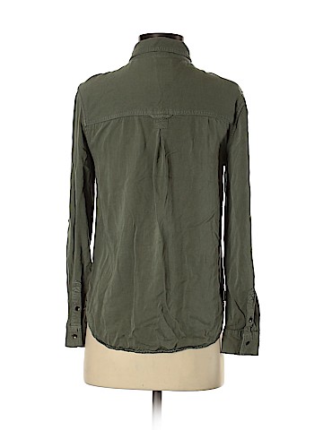 American Eagle Outfitters Long Sleeve Button-Down Shirt (view 2)