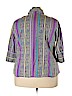 Lane Bryant Purple 3/4 Sleeve Button-Down Shirt Size 26 - 28 Plus - photo 2