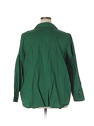 Woman Within Long Sleeve Top (view 2)