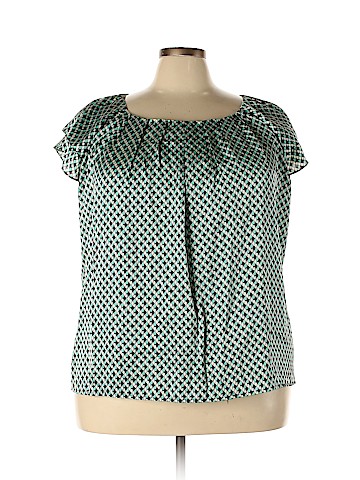 DressBarn Short Sleeve Blouse (view 1)