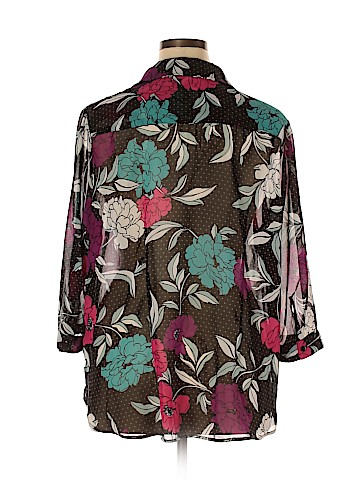 Attention Long Sleeve Blouse (view 2)