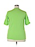 Misslook Green Short Sleeve Blouse Size 2X - photo 2