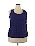 Chico's Purple Sleeveless Blouse Size XL (3) - photo 1