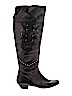 Nine West 100% Leather Black Boots Size 11 - photo 1