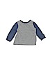Carter's 100% Cotton Solid Gray Long Sleeve T-Shirt 3-6 MO / 6 MO - photo 2