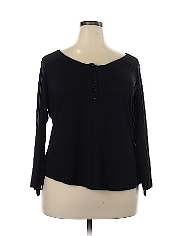 Avenue 3/4 Sleeve Henley (view 1)