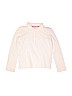 Gap Kids Solid White Long Sleeve Polo Size XL (kids) - photo 1