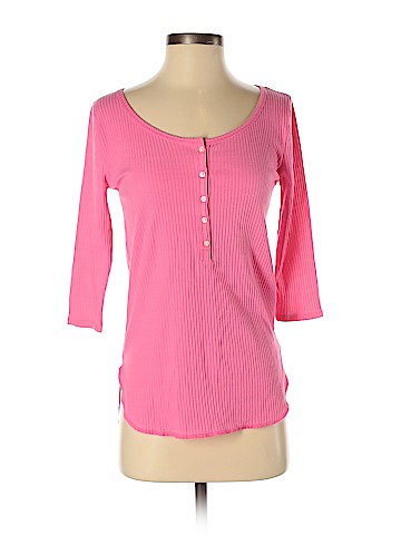 Hollister 3/4 Sleeve Henley (view 1)