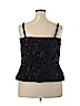 Torrid 100% Polyester Black Sleeveless Blouse Size 2X Plus (2) - photo 2