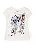 SO 100% Cotton White Short Sleeve T-Shirt Size 7 - 8 - photo 1