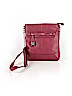 Nicole Miller New York 100% Leather Burgundy Leather Crossbody Bag One size - photo 1