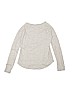 Gap Kids 100% Cotton Gray Long Sleeve T-Shirt Size M (youth) - photo 2
