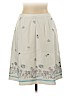 Ann Taylor LOFT White Casual Skirt Size 12 (petite) - photo 2