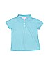 Lilly Pulitzer 100% Cotton Blue Short Sleeve Polo Size 7 - photo 1