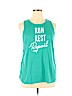 Active by Old Navy 100% Polyester Green Tank Top Size XL - photo 1