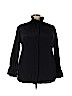 Soft Surroundings 100% Silk Black Long Sleeve Silk Top Size 3X - photo 1