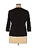 Talbots Black Long Sleeve Top Size 1X - photo 2