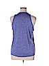Nike 100% Polyester Purple Active Tank Size XL - photo 2