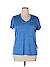 Heat Gear by Under Armour Blue Active T-Shirt Size XL - photo 1