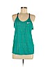 Nike 100% Recycled Polyester Green Active Tank Size M - photo 1
