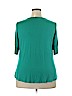 Molly & Isadora Green Short Sleeve Top Size 2X - photo 2
