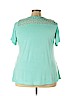 Avenue Blue Short Sleeve Top Size 22 - 24 - photo 2