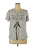 Wound Up Gray Short Sleeve T-Shirt Size XL - photo 1