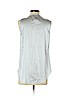 Go By Go Silk Gray Sleeveless Silk Top Size S - photo 2