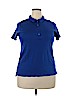 Lands' End Blue Short Sleeve Top Size 18 - photo 1