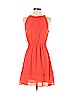 H&M 100% Polyester Pink Casual Dress Size 4 - photo 1