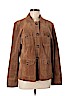 INC International Concepts 100% Leather Tan Leather Jacket Size M (petite) - photo 1