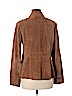 INC International Concepts 100% Leather Tan Leather Jacket Size M (petite) - photo 2