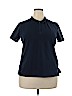 Lands' End Blue Short Sleeve Top Size 18 - photo 1