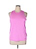 Nike 100% Polyester Pink Active Tank Size XL - photo 1