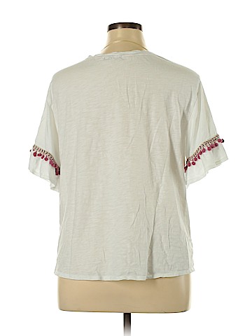 Democracy 3/4 Sleeve Top (view 2)