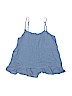Abercrombie 100% Cotton Blue Sleeveless Blouse Size 11 - 12 - photo 2
