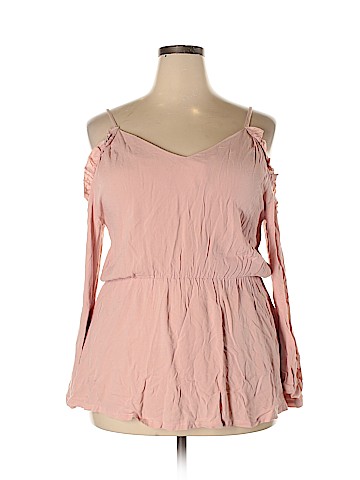 Boohoo Boutique 3/4 Sleeve Blouse (view 1)