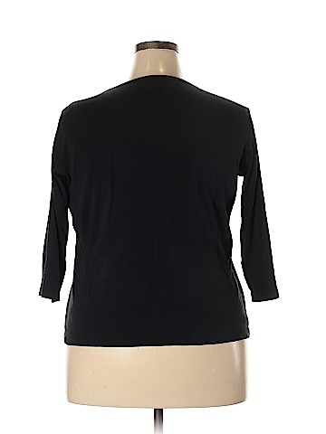 Jones New York 3/4 Sleeve T-Shirt (view 2)