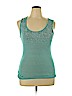 Cache Green Sleeveless Top Size XL - photo 1