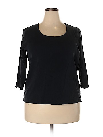 Jones New York 3/4 Sleeve T-Shirt (view 1)