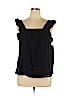 Melrose and Market 100% Cotton Black Short Sleeve Blouse Size 1X - photo 1