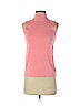 J. Crew Factory Store 100% Cotton Pink Sleeveless Turtleneck Size S - photo 1