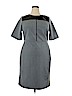 ELOQUII Gray Casual Dress Size 14 - photo 1