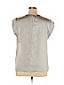 The Limited 100% Polyester Gray Short Sleeve Blouse Size XL - photo 2