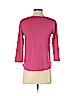 J.jill 100% Pima Cotton Pink 3/4 Sleeve T-Shirt Size XS (petite) - photo 2