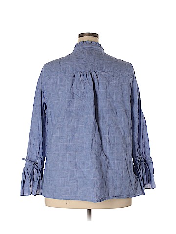 Ava & Viv Long Sleeve Button-Down Shirt (view 2)