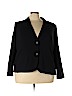 212 Collection Black Blazer Size 24 w - photo 1