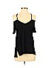 Victoria's Secret Pink Black Short Sleeve Top Size XS - photo 1